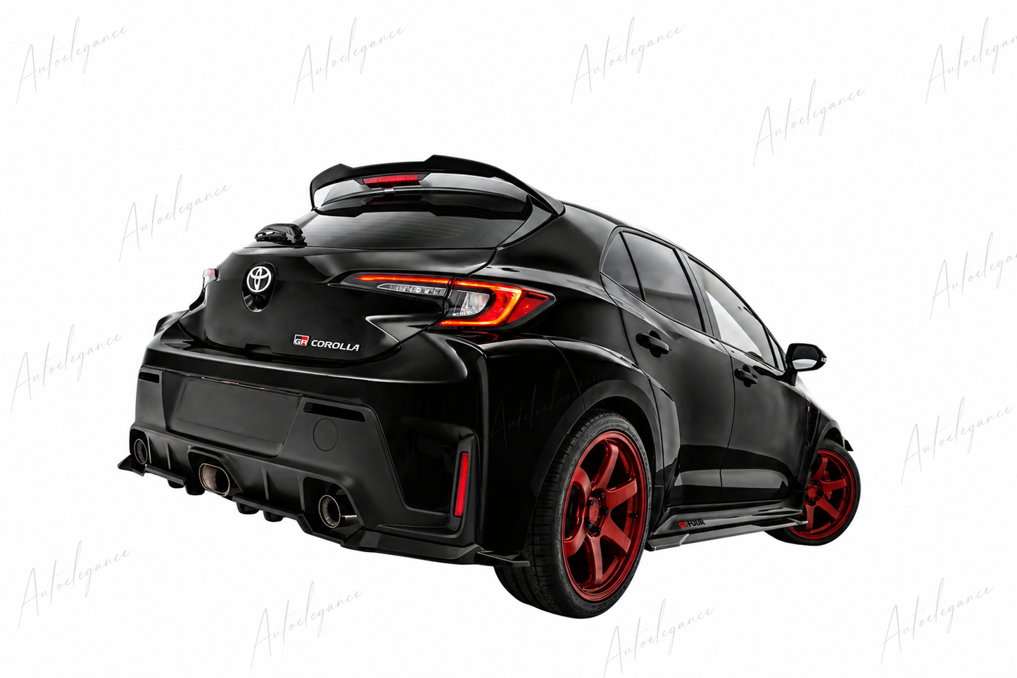 🔥ART.9689 SPLITTER POSTERIORE LATERALI V.1 PER TOYOTA GR COROLLA Mk12🔥