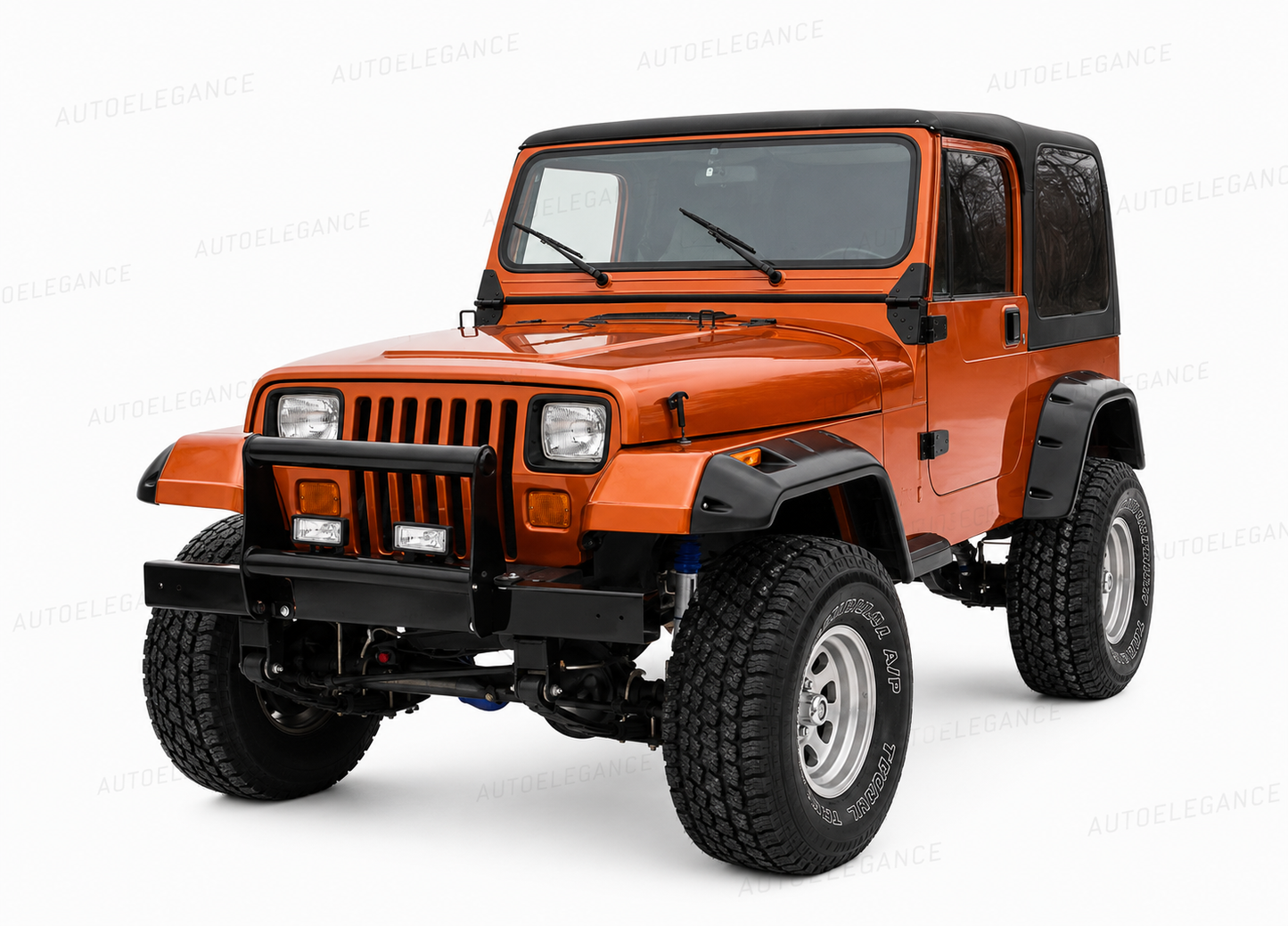 💥2098 FENDERS FITS JEEP WRANGLER YJ 1987-1996 RAW💥