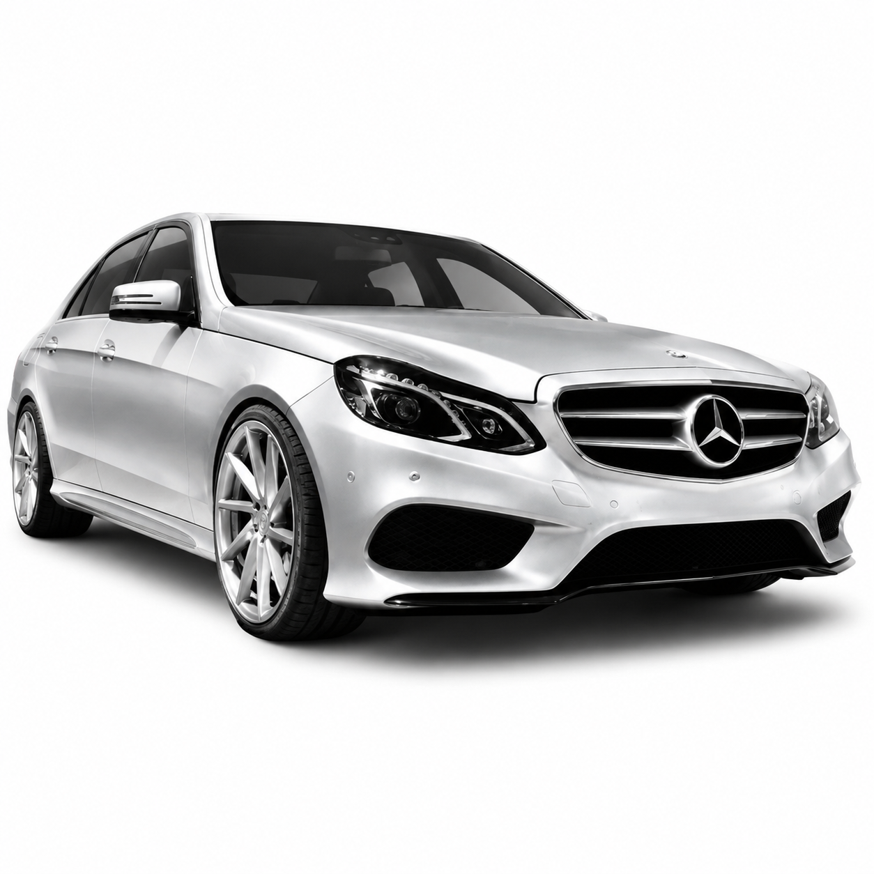👉Paraurti Anteriore Mercedes Classe E 13-16 Look AMG con PDC-Non Verniciato👈
