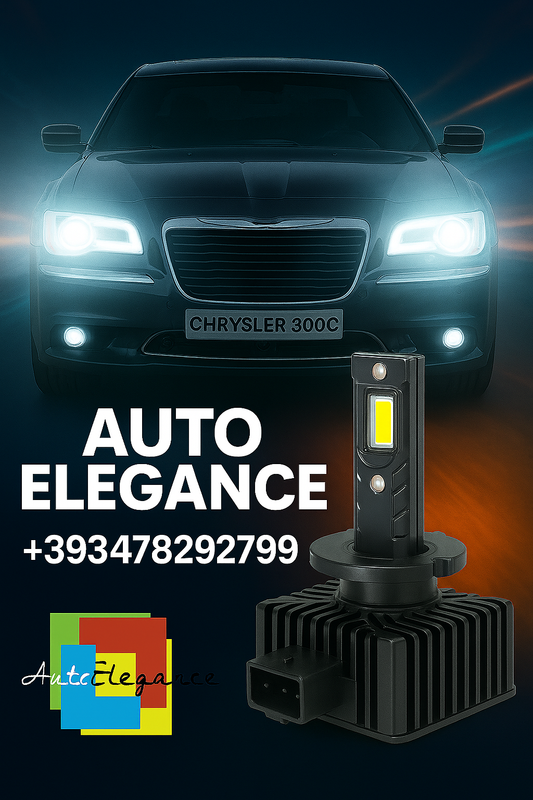 💕COPPIA LAMPADE D1S LED DA XENON A LED PER  CHRYSLER 300C 6000K BIANCO💕