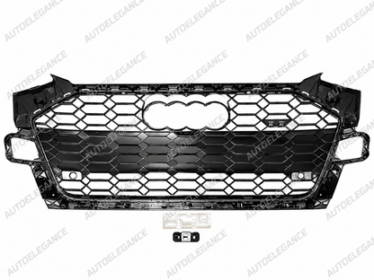 🔥ART.10661 GRIGLIA ADATTO PER AUDI A4 B9  LOOK RS4 NERO 20 - 24🔥