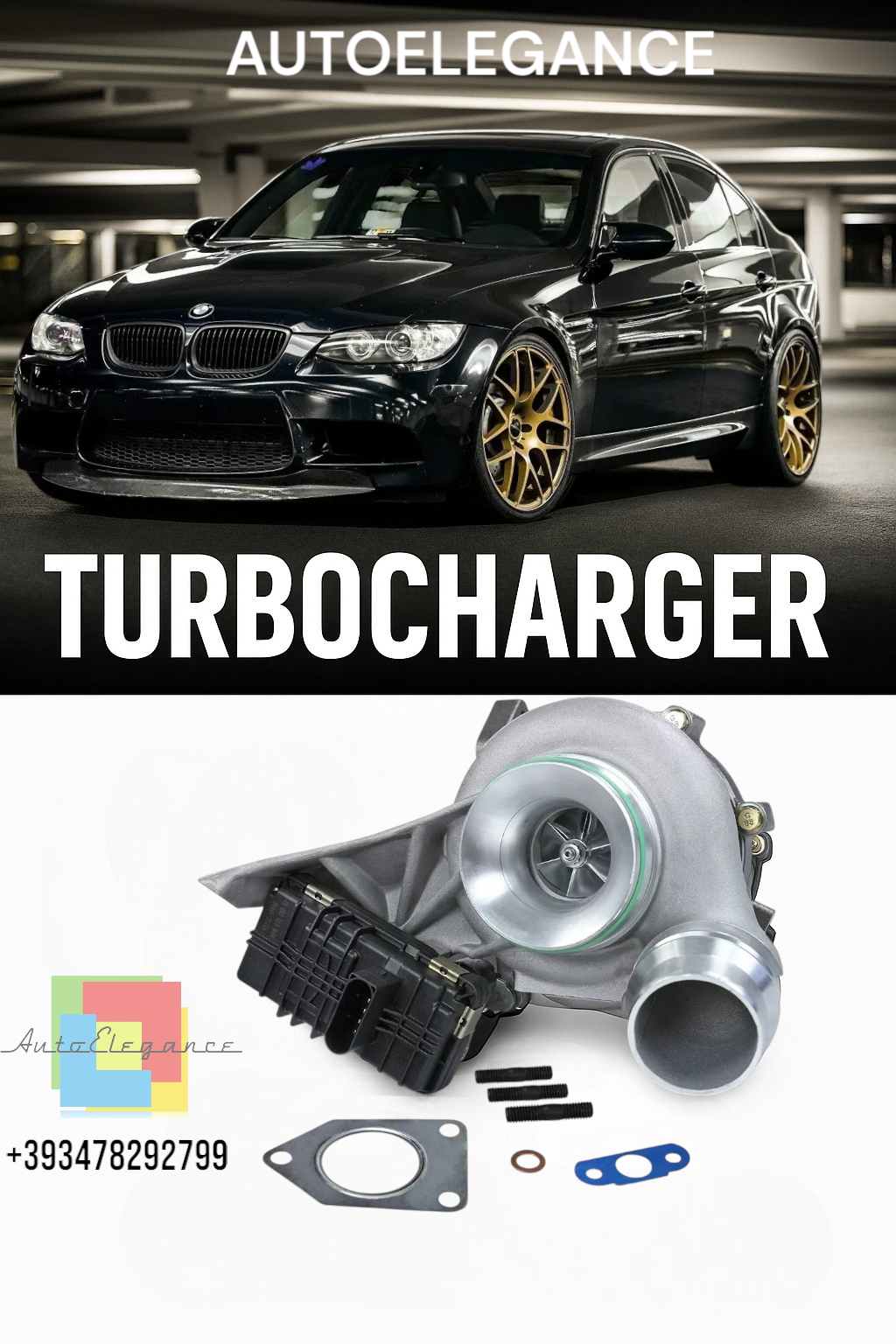 🔥TURBO ADATTO PER BMW SERIE 3 E90 E91 320-d🔥