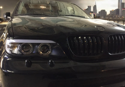 💥FARI XENON ANGEL EYES CCFL NERI adatti per BMW X5 E53 11.03-06💥