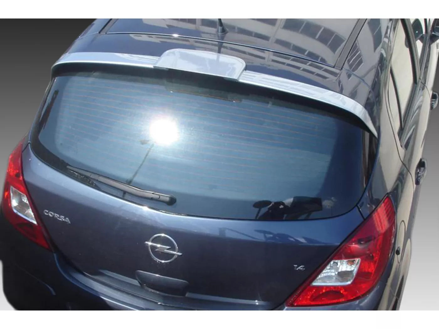 spoiler OPEL CORSA D 5 PORTE 2006-2014 SPOILER SUL LUNOTTO POSTERIORE LOOK SPORTIVO