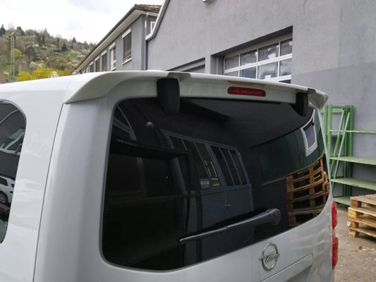ROOF SPOILER SUITABLE FOR OPEL ZAFIRA LIFE 2019+ WITH OPENING REAR WINDOW