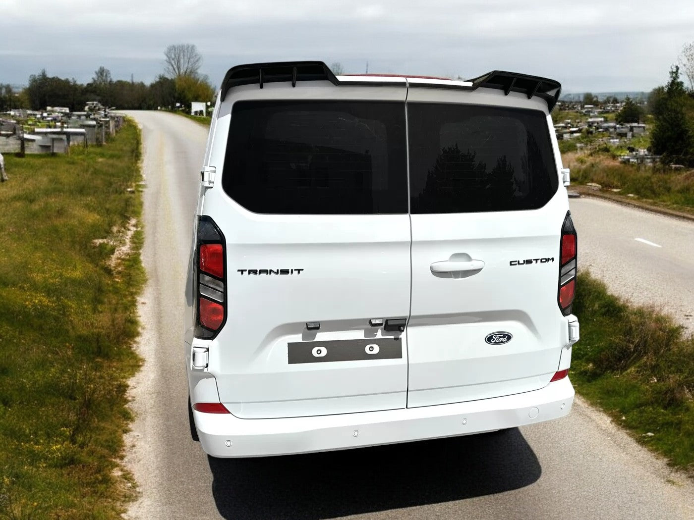⭐Spoiler sul tetto V.2 ADATTO PER Ford Transit Custom Mk2 (2023-)⭐