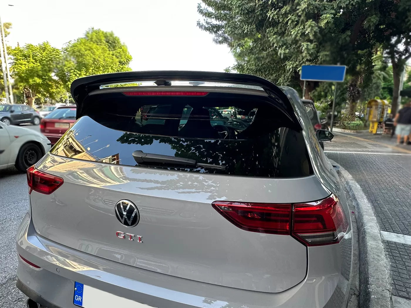 💎Roof Spoiler suitable for VW Golf Mk8 / Mk8 Facelift GTI / R raw💎