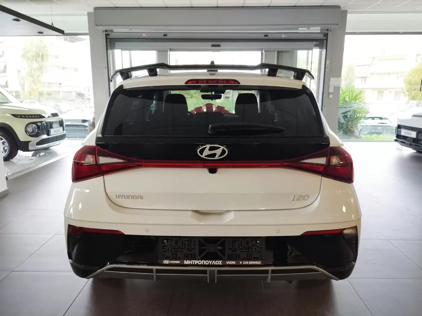 Spoiler tetto N-Style Hyundai i20 Mk3 (2020-) GREZZO DA VERNICIARE