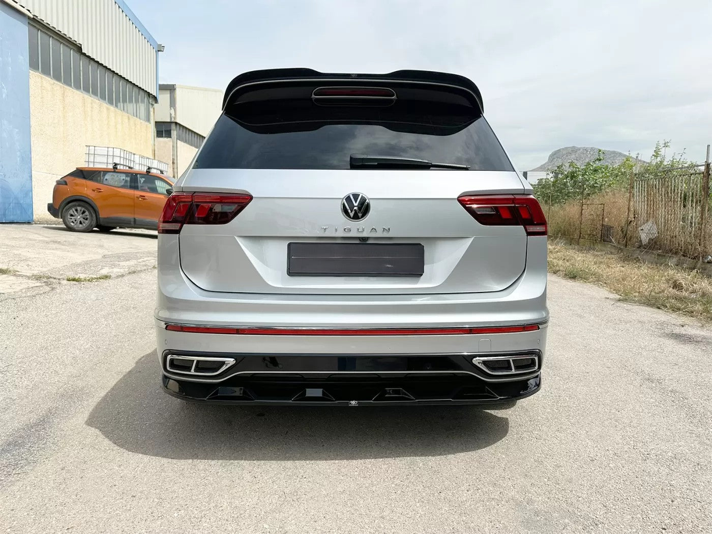 🔥SPOILER CAP PER VOLKSWAGEN TIGUAN R / R-LINE MK2 FACELIFT (2020–2024) 🔥