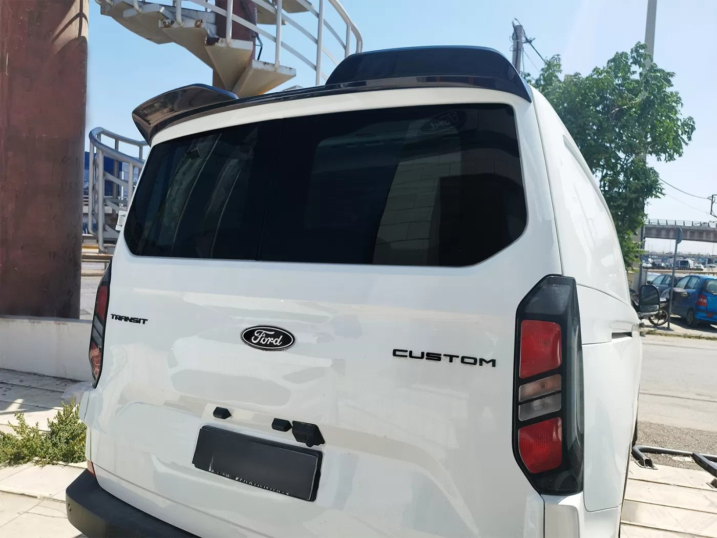 🔥SPOILER TETTO PER PORTELLONE FORD TRANSIT / TOURNEO CUSTOM MK2 & VW T7🔥
