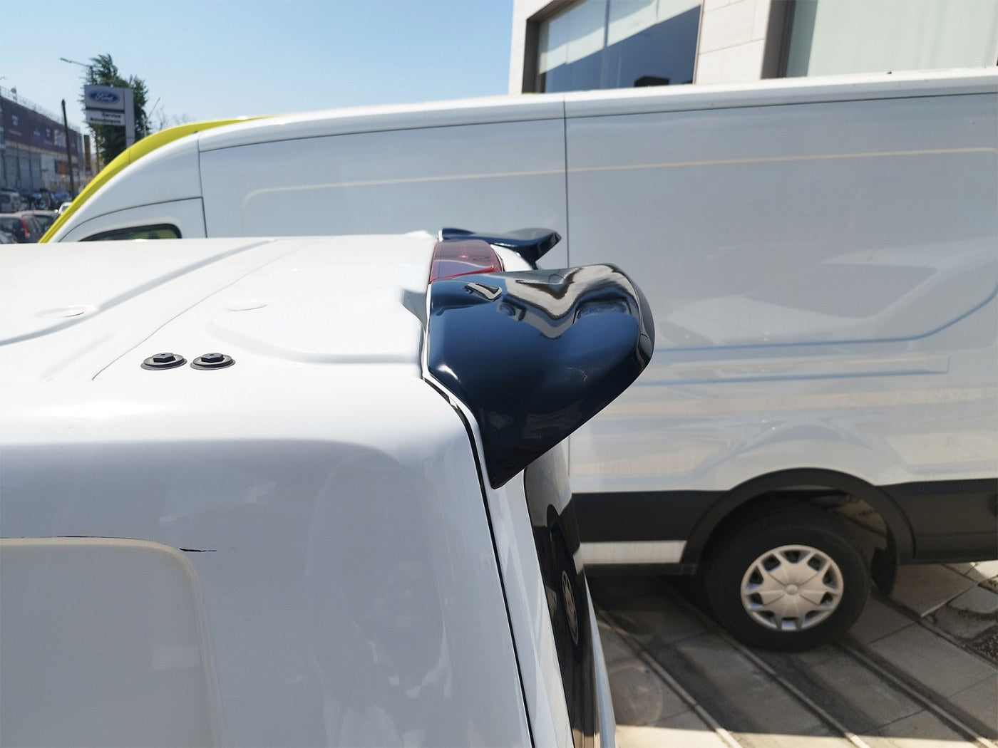 💫ART.3483 Spoiler Tetto V.2 Ford Transit Custom Mk2 / Volkswagen T7 2023/2024💫