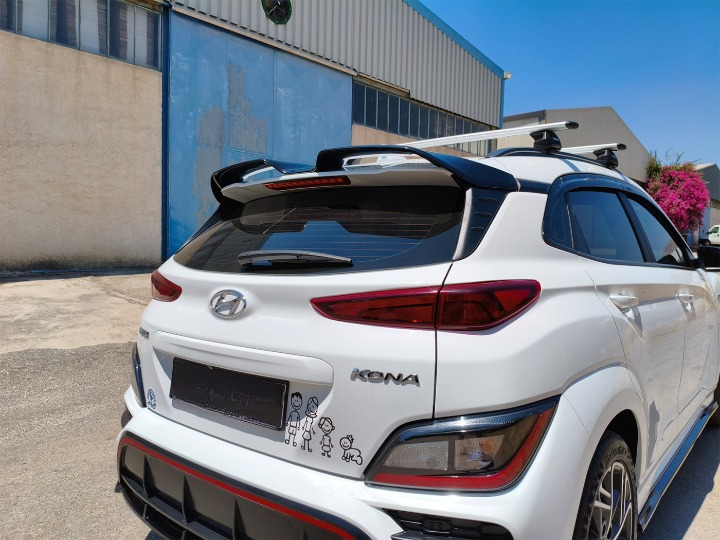 💫ART.3474 Spoiler Hyundai Kona N-Line Mk1 Facelift 2020-2023💫