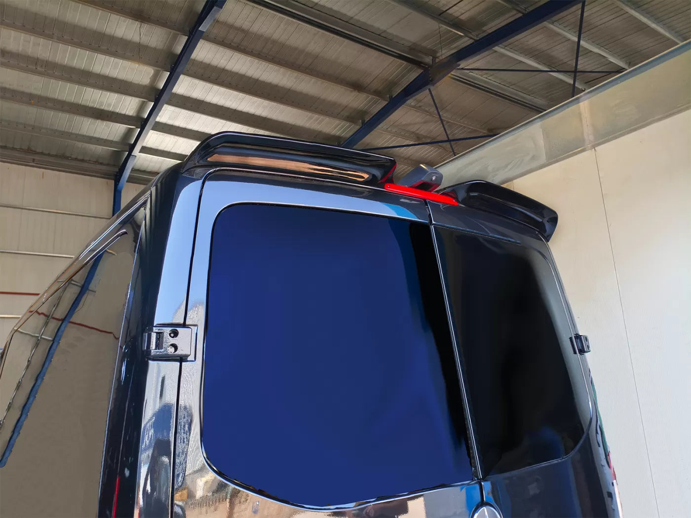 💫ART.3091 Spoiler Tetto Barn Doors M Sprinter H1 Mk2-Mk3 / VW Crafter H1 Mk1💫
