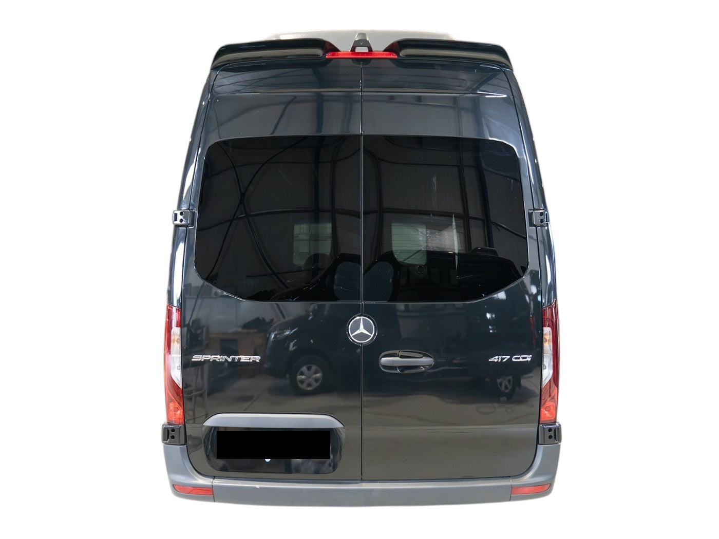 💕ART.5874 Spoiler per Tetto Mercedes Sprinter H2 Mk2 /Mk3/Volkswagen Crafter 💕