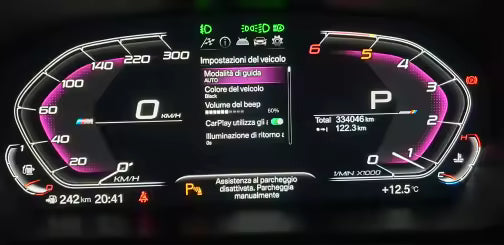 💫ART.5022 12.3''  Virtual Cockpit per BMW Serie 5 2003-2009💫