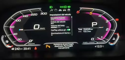 💫ART.5022 12.3''  Virtual Cockpit per BMW Serie 5 2003-2009💫