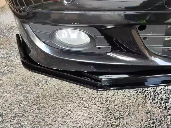 💫ART.7279 5 pezzi Splitter Anteriore in ABS per M.Benz Classe C 2007+💫