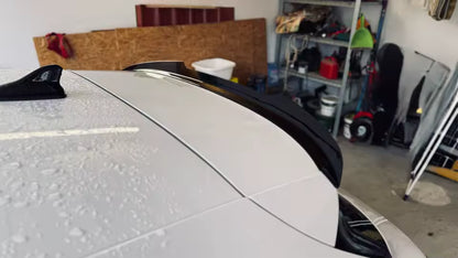 💫ART.8449 Spoiler Stile Maxton per Seat/Cupra Leon MK4 4 porte Hatchback 2021+💫