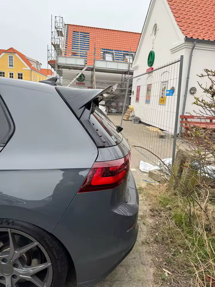 💫ART.8070 Spoiler Stile R (In Fibra di Carbonio) per VW GOLF 8 MK8 GTI 20-23 💫