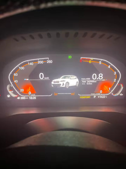 💫ART.5255 12.3 ''  Virtual Cockpit LCD per BMW Serie 1 / 5 / 6 / X4 / X5 / X6💫