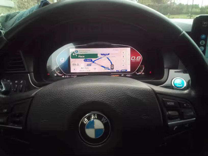 💫ART.5255 12.3 ''  Virtual Cockpit LCD per BMW Serie 1 / 5 / 6 / X4 / X5 / X6💫