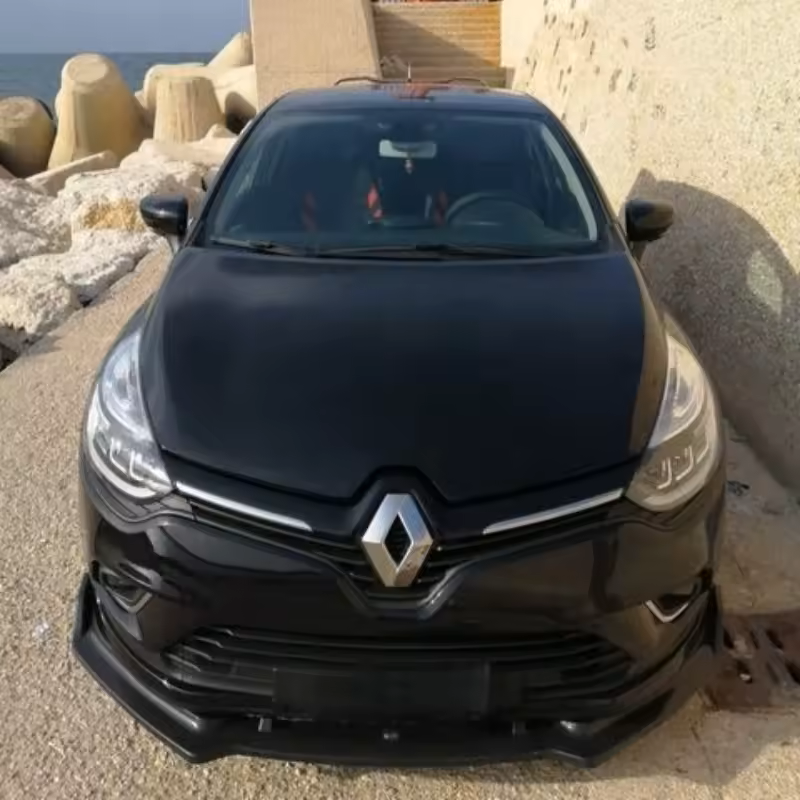 💫ART.8207 Splitter Anteriore Nero Lucido per Renault Clio MK4 2012-2019 💫
