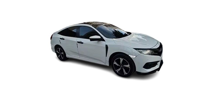 💫ART.7278 5 pezzi Splitter Anteriore in ABS per Honda Civic Sedan 2016-2021💫