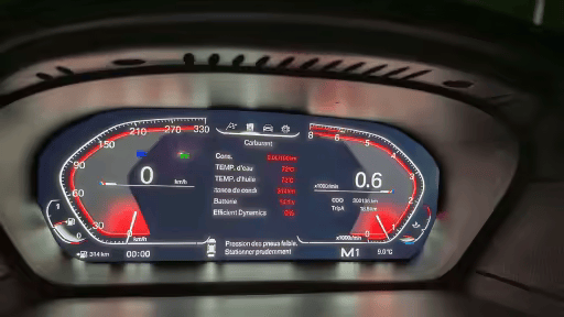 🔥COCKPIT DIGITALE STRUMENTI CRUSCOTTO ADATTO PER BMW e60 SERIE 5🔥