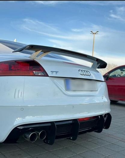 ART. 0959 SPOILER AUDI RSTT TT 8J BERLINA LOOK RS NERO LUCIDO