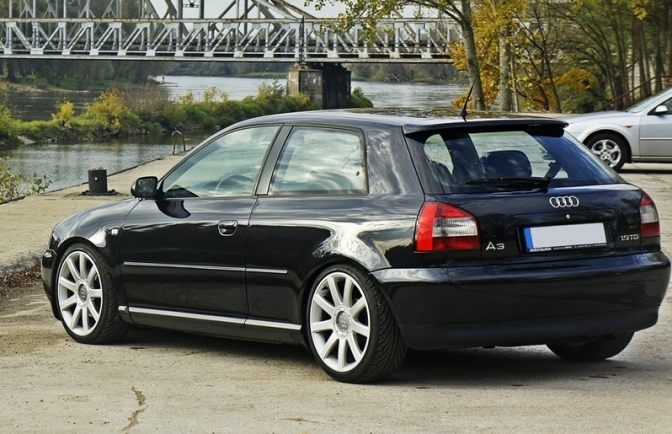 ❤️Spoiler Tetto Compatibile con Audi A3 8L Restyling (1999–2003) 3 Porte V1❤️