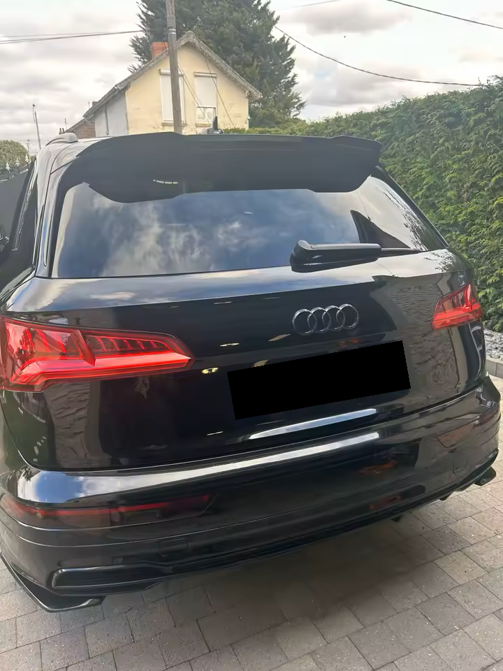 💫Spoiler Posteriore Nero Lucido / Carbonio per Audi SQ5/Q5 S-line Mk 2 17-24💫