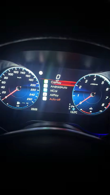 💫ART.5014 12.3" Virtual Cockpit LCD Per Mercedes Benz C/GLC 2015-2018💫