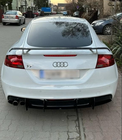 ART. 0959 SPOILER AUDI RSTT TT 8J BERLINA LOOK RS NERO LUCIDO