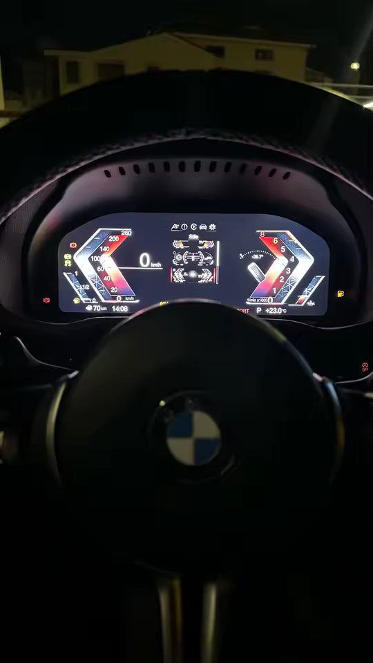 💫ART.5255 12.3 ''  Virtual Cockpit LCD per BMW Serie 1 / 5 / 6 / X4 / X5 / X6💫