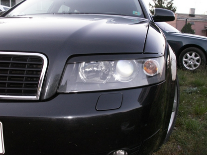 ❤️ Palpebre Fari Compatibili con Audi A4 B6 2001–2004 Look Sportivo❤️