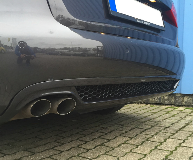 ❤️Diffusore Posteriore Ver. 4 per Audi A4 B8 Berlina 2008–2011 ❤️