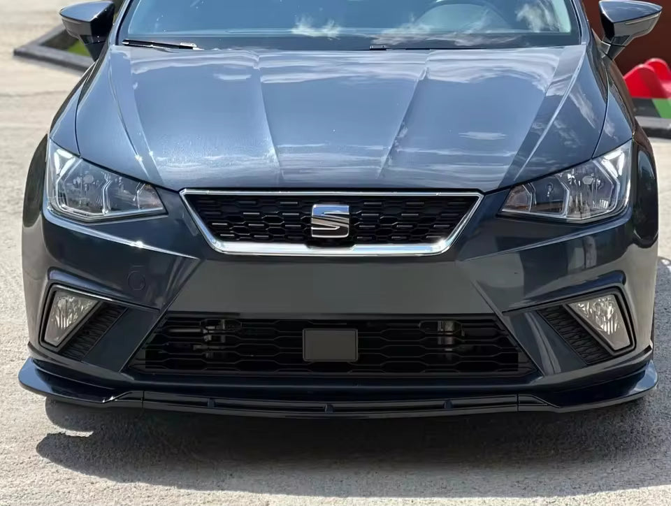 💫ART.8146 Splitter Anteriore per Seat Ibiza MK5 Standard/FR 2017-2024💫