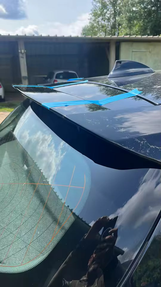 💫ART.4717 Spoiler Tetto per BMW Serie 1 F20 F21 118i M135i M140i 2011-2019💫