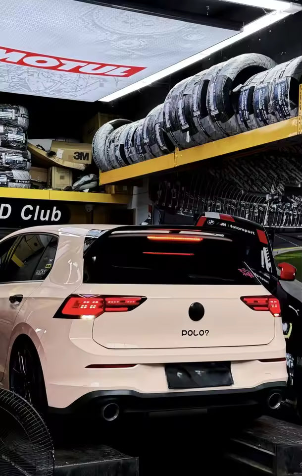 💫ART.8059 Spoiler Sul Tetto CS ClubSport Stile per VW Golf 8 MK8 GTI GTD R💫