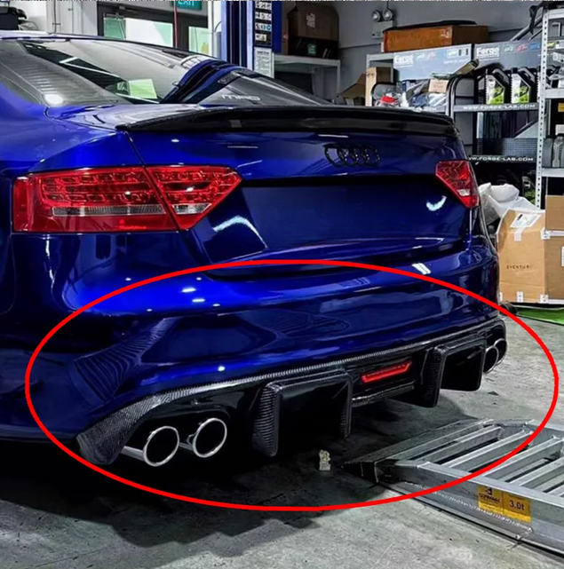 ART.4916 DIFFUSORI Audi A5 S line S5 Coupe 2008-2015