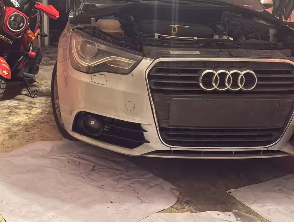 💫ART.5199 Griglia Fendinebbia A Nido D'ape Per Audi A1 8X 2010-2014💫