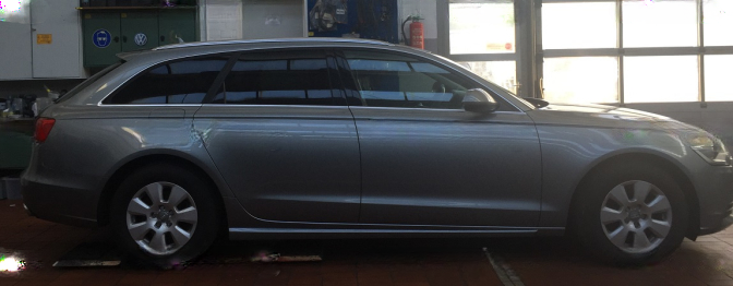💕Minigonne Laterali Spoiler per Audi A6 C7 Avant/Berlina 2011–2014💕