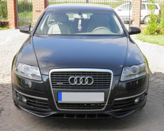 💕Splitter Anteriore compatibile con Audi A6 C6 Avant 2004–2009 – Versione 2💕