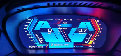 💫ART.5022 12.3''  Virtual Cockpit per BMW Serie 5 2003-2009💫