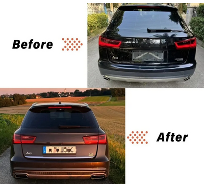 ART.4965  SPOILER Audi A6 C7 2011-2017