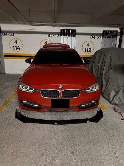 💫ART.7280 5 pezzi Splitter Anteriore in ABS per BMW Serie 3 F30 2012-2019💫