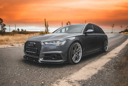 💥Griglie di ventilazione lifting Audi A6 C7 2014 - 2018 nera con ACC S Line S💥
