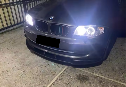 💫ART.8615 Splitter Anteriore Look Carbonio Per BMW Serie 1 E81 E82 E87 E88 07-11 💫