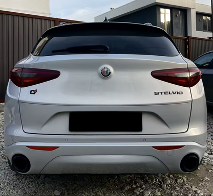 💫ART.8150 Diffusore Posteriore In Fibra di Carbonio per Alfa Romeo Stelvio 17-24💫