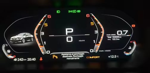 💫ART.5022 12.3''  Virtual Cockpit per BMW Serie 5 2003-2009💫